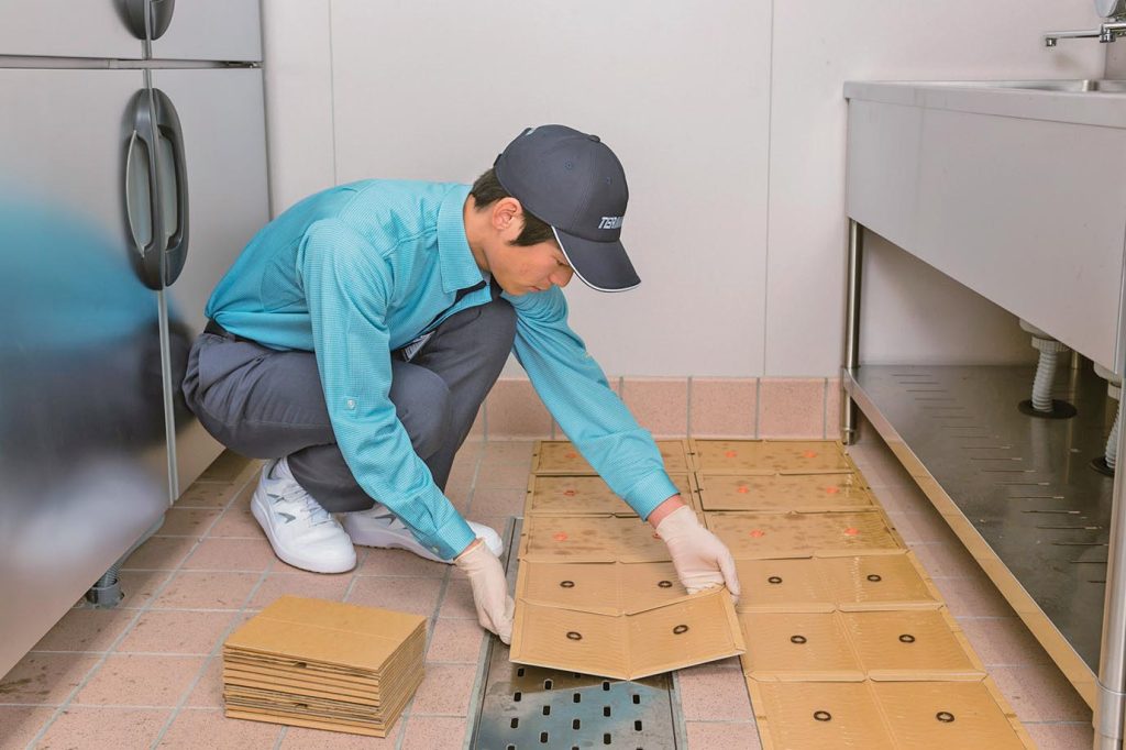 ダスキン深谷上ターミニックス　ネズミ駆除サービスとなります。天井や壁の物音や喫食被害などお困りの際はお気軽にご相談ください。