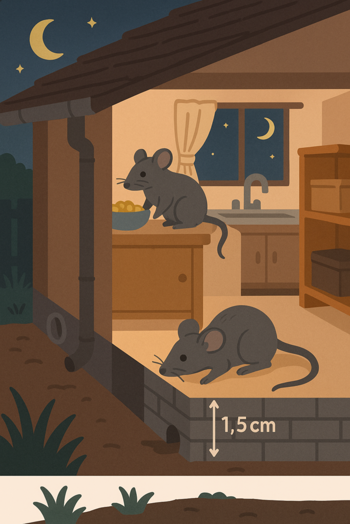 ネズミが建物に侵入する「理由」を理解することが第一歩