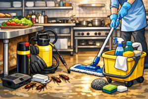 ゴキブリの発生は偶然ではありません。清掃・荷物管理・日常点検と害虫駆除は密接に関係しています。飲食店・個人商店向けに、無理なく始められる衛生管理と害虫対策の考え方をご紹介します。